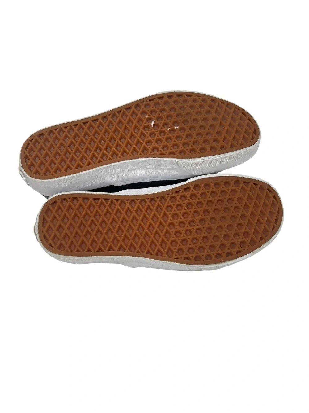 Vans Black Perforated Leather-Look Slip-On Sneakers